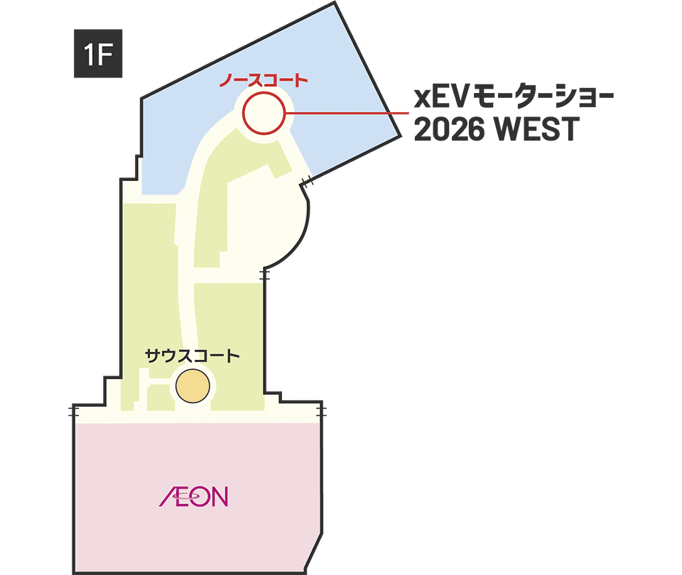 イオンモール木曽川フロアマップ